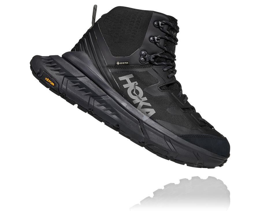 Hoka One One Turisticke Topanky Panske Čierne - TenNine Hike GORE-TEX - 87243-LUQH